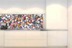 DIMEX ART Fototapet pentru bucătărie - pietricele colorate 180 x 60 cm