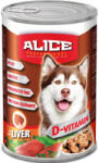 ALICE alicePROFESSIONAL | Felnőtt kutyáknak | Konzerv | Máj - 1240 g