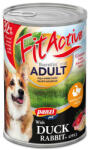 FitActive | konzerv Adult - nedveseledel (kacsa-nyúl) felnőtt kutyák részére - 1240g