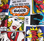 Pet King Textil bújózsák törpesünöknek és kisállatoknak - képregény mintával