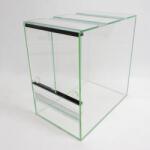 Pet King 20 x 30 x 20 cm | Prémium minőségű terrárium | Háttér nélküli