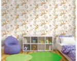DIMEX ART Tapet vlies de lux girafe ocru