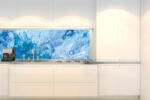 DIMEX ART Fototapet pentru bucătărie - abstract albastru 180 x 60 cm