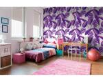 DIMEX ART Tapet vlies de lux frunze exotice mov