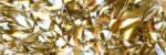 DIMEX ART Fototapet pentru bucătărie - cristal auriu 180 x 60 cm