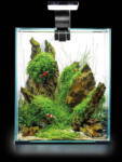 AQUAEL Shrimp Set Smart Day&Nnight 19 black | Nano akvárium (fekete) garnélarákoknak és kisebb halaknak - 25x25x30 cm