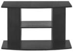 ZooNet Diversa Budget | Íves fekete bútor - 80 x 35 cm