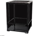 Habistat | Glass Terrarium | Üveg terrárium loblakó hülők részére - 45x45x60 cm