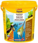 Sera Vipan Nature XL | Nagyméretű lemezes alapeleség nagytestű díszhalak számára - 4 kg (vödör)