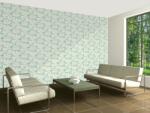 DIMEX ART Tapet vlies de lux flori albe