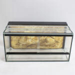 Pet King 60 x 30 x 30 cm | Prémium minőségű terrárium | 3D sziklaháttérrel