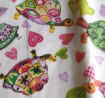 Pet King Textil bújózsák törpesünöknek és kisállatoknak -Teknős mintával