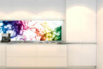 DIMEX ART Fototapet pentru bucătărie - detaliu de cerneală în apă 180 x 60 cm