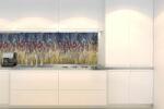 DIMEX ART Fototapet pentru bucătărie - stuf de iarnă 180 x 60 cm