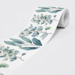 DIMEX ART Bordură autocolantă din vlies eucalipt 15 cm x 5 m