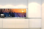 DIMEX ART Fototapet pentru bucătărie - apus de soare peste ocean 180 x 60 cm