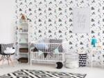 DIMEX ART Tapet vlies de lux panda bej