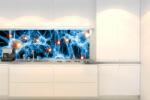 DIMEX ART Fototapet pentru bucătărie - sinapsele neuronale 180 x 60 cm
