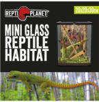 Repti Planet Mini Glass Reptile Habitat | Paludárium - 20 x 20 x 30 cm