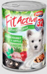 Panzi | FitActive | Kölyök és növendék kutyáknak | Konzerv | Liba, nyúl és alma - 415 g
