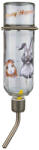 TRIXIE Glass Water Bottle | Mintás üveg itató rágcsálók részére - 500 ml