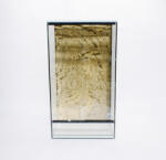 Pet King 50 x 40 x 90 cm | Prémium minőségű terrárium | 2D sziklaháttérrel