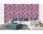 DIMEX ART Tapet vlies de lux patchwork floral roz