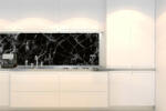 DIMEX ART Fototapet pentru bucătărie - marmură neagră 180 x 60 cm