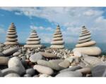 DIMEX ART Fototapetă vlies pietre pe plajă 375 x 250 cm