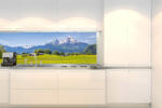 DIMEX ART Fototapet pentru bucătărie - vedere alpină 180 x 60 cm