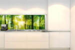 DIMEX ART Fototapet pentru bucătărie - pădure verde luxuriantă 180 x 60 cm