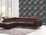 DIMEX ART Tapet vlies de lux hibiscus colorat cu frunze