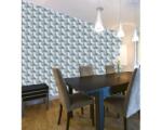 DIMEX ART Tapet vlies de lux origami 3d gri