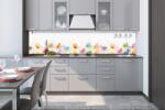 DIMEX ART Fototapet pentru bucătărie - macarons 260 x 60 cm