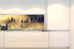 DIMEX ART Fototapet pentru bucătărie - peisaj forestier 180 x 60 cm