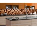 DIMEX ART Fototapet pentru bucătărie - piele de leopard 350 x 60 cm