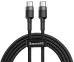 Baseus CATKLF-GG1 60W Cablu USB Tip-C - USB Tip-C 1m negru