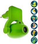 Baterie Centrum LED Gyerek éjszakai fény projektorral LED/0, 5W/230V zöld 034 0001056 (BC0634)