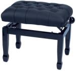  Gewa Deluxe XL fekete magasfényű zongora pad