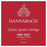 A&S Hannabach gitárhúr, 800SHT klasszikus gitárhúr, Piros