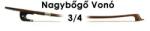 Hora Student Nagybőgő Vonó 3/4 Abg100-34 Germán - hangszertar