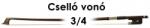 Hora Student Cselló Vonó 3/4 Ac100-34 - hangszertar