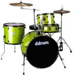 DDRUM D2 Rock Kit Lime Sparkle