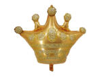  Korona Gold fólia lufi 66 cm (MLG158274) - csucsajandek