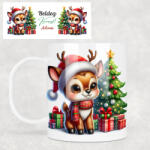 csucsajandek Névre szóló bögre- szarvas (CSW921054)