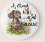 csucsajandek Hűtőmágnes - Tacskó (CSW758055)