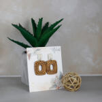 csucsajandek Gyurma fülbevaló-bronz (CSW871535)