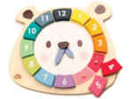 Tender Leaf Macis óra / Bear Colors Clock (TL8408)