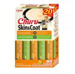 Inaba Foods Churu Cat Varieties Skin&Coat Recompense Cremoase Cu Pui Si Pui Cu Scoici, 20 x 14 g