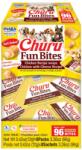 Inaba Foods Churu Dog Fun Bites Recompense pentru Caini cu Pui si Branza, 8 x 12 g
